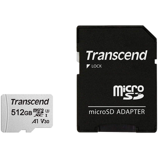 Карта памяти Transcend UHS-I U3 A1 microSD 512 ГБ