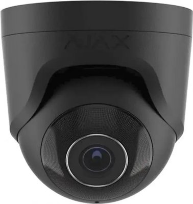 IP-Камера провідна Ajax TurretCam, 5мп, купольна, чорна (000039305)