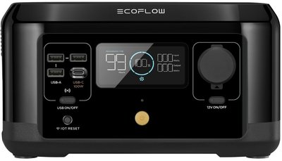 Портативная зарядная станция EcoFlow RIVER mini (Wireless) - Suricom