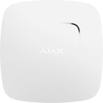 Бездротовий датчик детектування диму та чадного газу Ajax FireProtect Plus EU White (000005637)