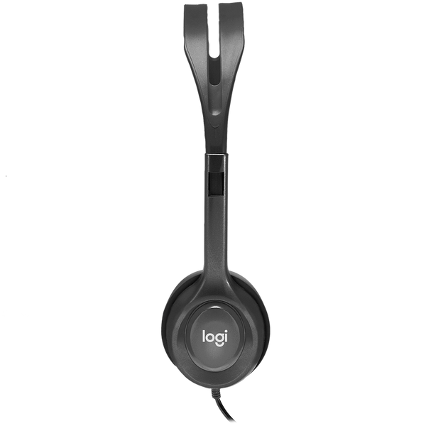 Гарнитура Logitech H111 Corded Stereo Headset Black (L981-000593), Черный