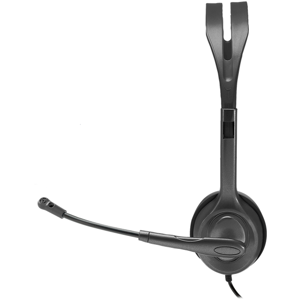 Гарнитура Logitech H111 Corded Stereo Headset Black (L981-000593), Черный