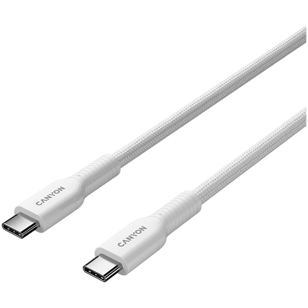 Кабель CANYON OnWire Білий (CND-CCAP60AB10W), Білий