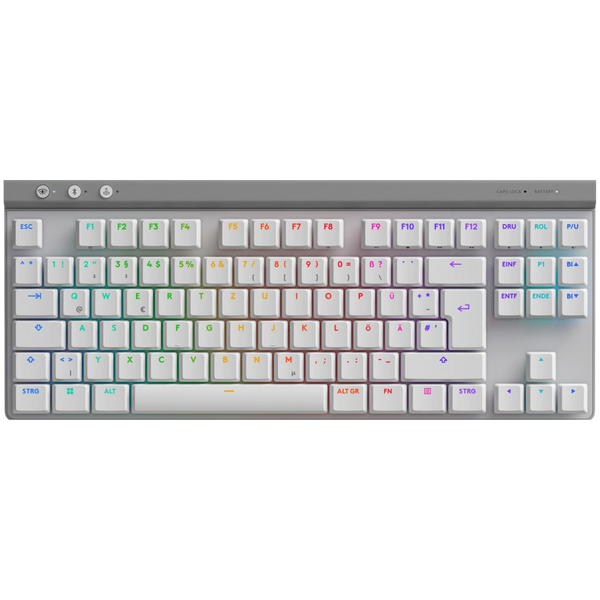 Клавіатура Logitech G515 TKL Lightspeed Tactile Bluetooth UA White (920-012539)