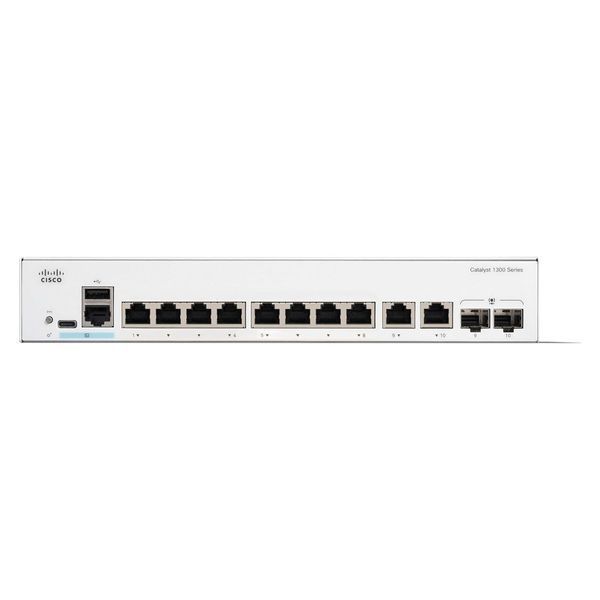 Комутатор керований Cisco Catalyst 1300 (C1300-8FP-2G)