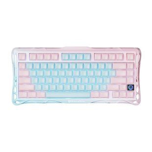 Клавіатура механічна GravaStar Mercury K1 Lite Aurora Mist, 75%, BT/2,4 ГГц/USB (GSK1LITE_PM_MINT)