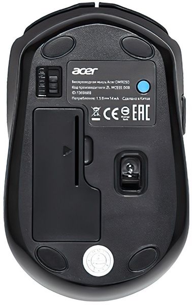 Миша Acer OMR050, WL/BT, Black (ZL.MCEEE.02D)