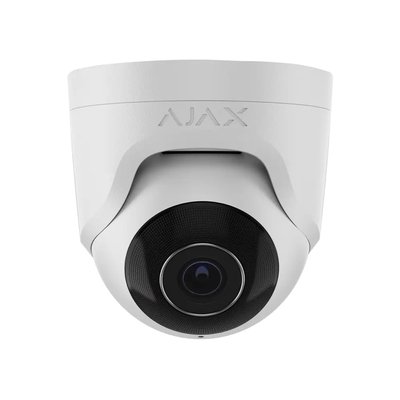 IP-Камера провідна Ajax TurretCam, 5мп, купольна, біла (000039308) - Suricom