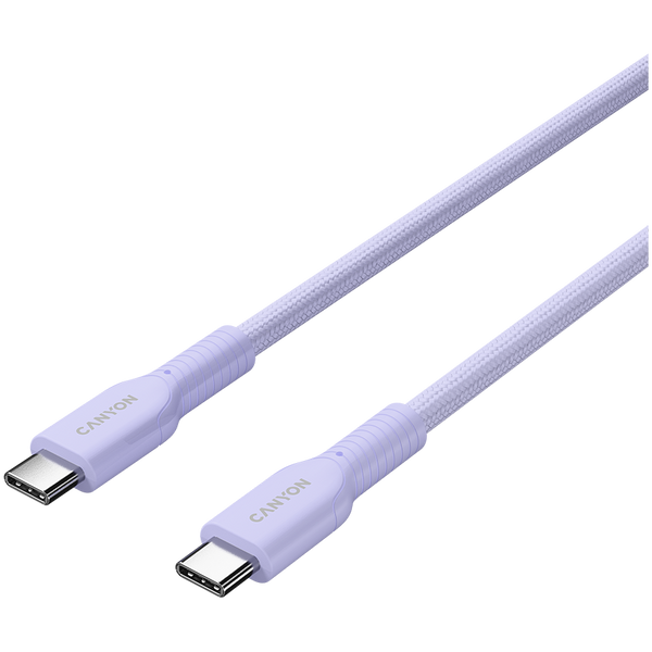 Кабель CANYON OnWire Фіолетовий (CND-CCAP60AB10PU), Фіолетовий