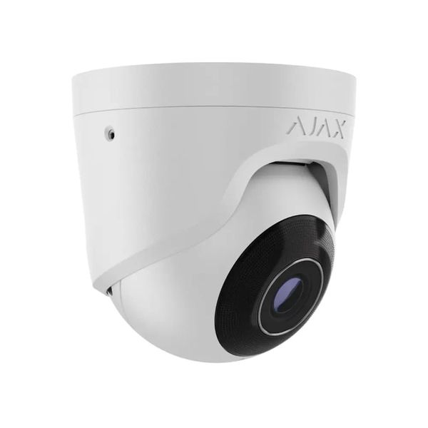 IP-Камера проводная Ajax TurretCam, 5мп, купольная, белая (000039308)