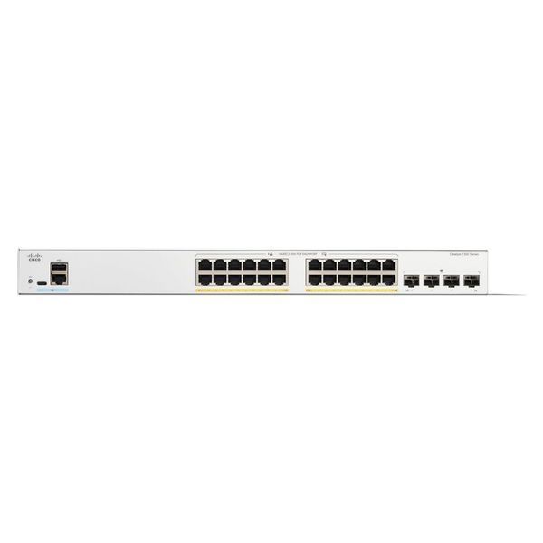 Комутатор керований Cisco Catalyst 1300 24-port (C1300-24FP-4G)