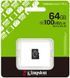 Картка пам'яті Kingston Canvas Select Plus Gen3 microSDXC 64 ГБ, без адаптера (SDCS3/64GBSP) SDCS3/64GBSP фото