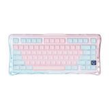 Клавіатура механічна GravaStar Mercury K1 Lite Lumen Rose, 75%, BT/2,4 ГГц/USB (GSK1LITE_PM_PNK)