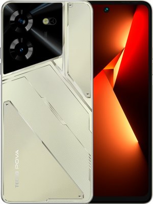 Мобільний телефон Tecno Pova-5 (LH7n) 8/128GB Dual Sim Amber Gold (4894947000478) - Suricom