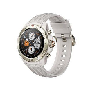 Смарт-годинник Mibro GS Explorer Dual-band GPS, 10 ATM, пісочно-білий (XPAW017D)