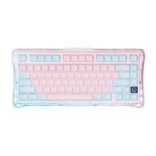 Клавіатура механічна GravaStar Mercury K1 Lite Lumen Rose, 75%, BT/2,4 ГГц/USB (GSK1LITE_PM_PNK)