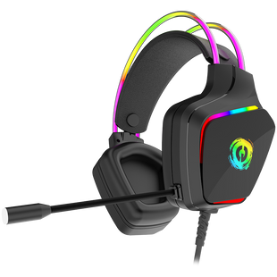 Ігрова гарнітура CANYON GH-9A Darkless Чорний (CND-SGHS9A), Чорний