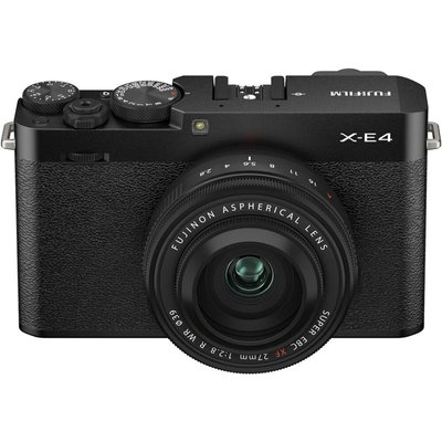 Фотоаппарат Fujifilm X-E4 Body Black+XF 27 mm Kit (16673885)
