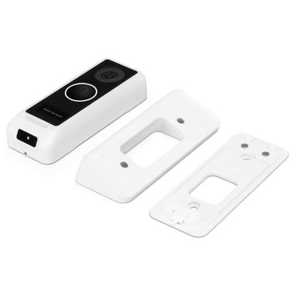 Умный дверной звонок с камерой Ubiquiti UniFi G4 Doorbell 2 МП 1600&times;1200 Wi-Fi UniFi Protect (UVC-G4-DOORBELL-EU)