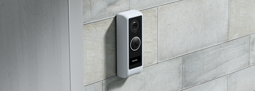 Умный дверной звонок с камерой Ubiquiti UniFi G4 Doorbell 2 МП 1600&times;1200 Wi-Fi UniFi Protect (UVC-G4-DOORBELL-EU)