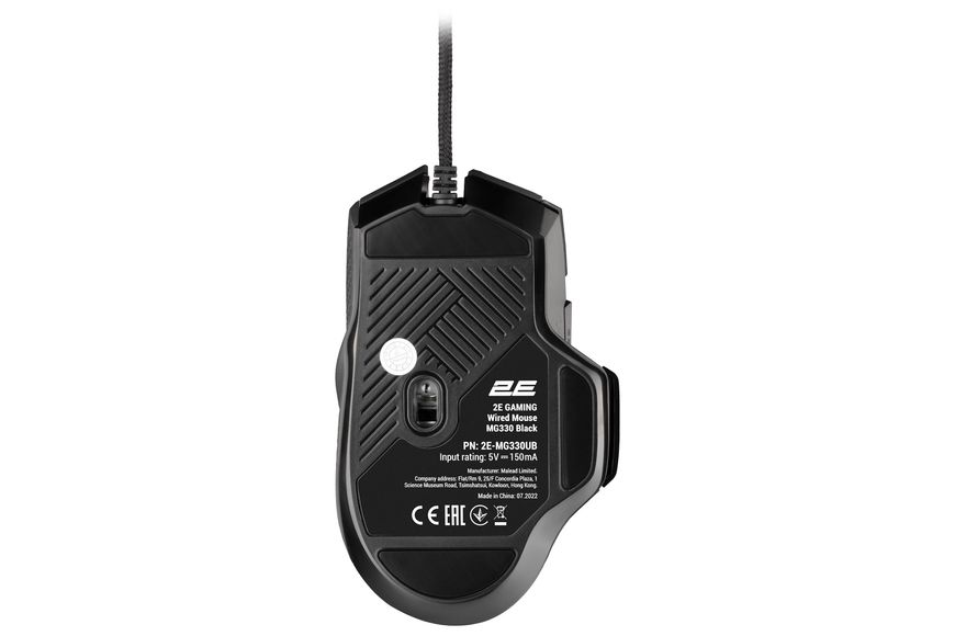 Игровая мышь 2E Gaming MG330 RGB USB Black (2E-MG330UB)