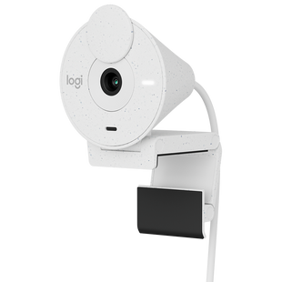 Веб-камера Logitech Brio 300 Full HD Webcam Off White (L960-001442), Белый