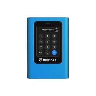 Внешний SSD Kingston IronKey Vault Privacy 80 7680 ГБ USB 3.2 Gen 1 с шифрованием XTS-AES 256 бит (IKVP80ES/7680G)