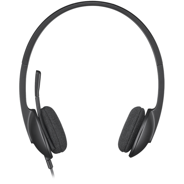 Гарнітура Logitech H340 Corded Headset Black (L981-000475), Чорний