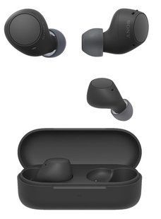 Наушники TWS Sony WF-C510 чёрные, Bluetooth 5.3, IPX4, SBC, AAC (WFC510B.CE7)