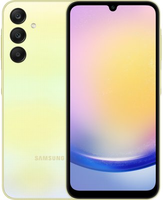 Мобільний телефон Samsung Galaxy A25 5G 6/128GB Yellow (SM-A256BZYDEUC)
