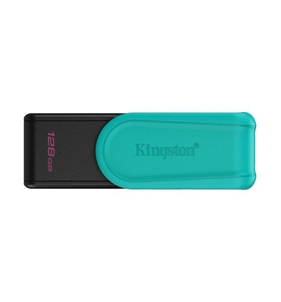 USB-флешка Kingston 128 ГБ DataTraveler Exodia S USB 3.2 Gen 1, чёрная/бирюзовая (DTXS/128GB)