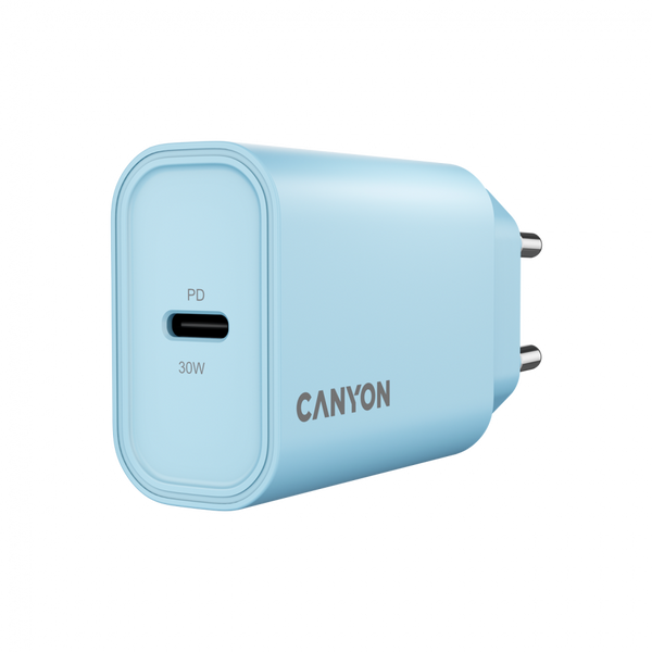 Зарядное устройство CANYON OnCharge 30CL Синий (CNE-CHA30CLLBL)