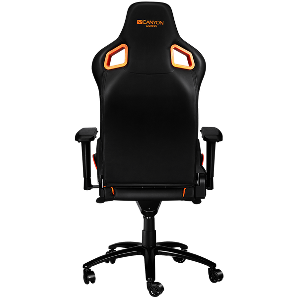 Кресло для геймеров CANYON Corax GC-5 Чёрно-оранжевый (CND-SGCH5)