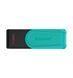USB-флешка Kingston 128 ГБ DataTraveler Exodia S USB 3.2 Gen 1, чёрная/бирюзовая (DTXS/128GB) DTXS/128GB фото