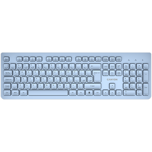 Клавиатура CANYON HKB-W01 Синій (CNS-HKBW01BL)
