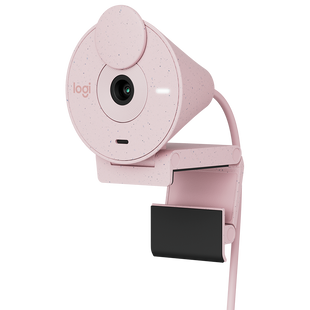 Вебкамера Logitech Brio 300 Rose (L960-001448), Рожевий