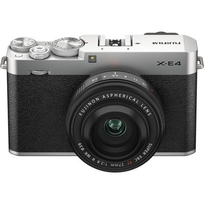 Фотоаппарат Fujifilm X-E4 Body Silver+XF 27 mm Kit (16673938)
