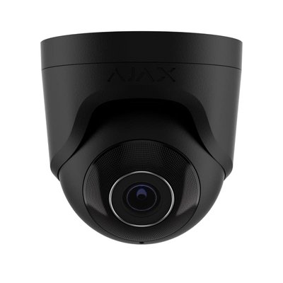 IP-Камера провідна Ajax TurretCam, 8мп, купольна, чорна (000039324)