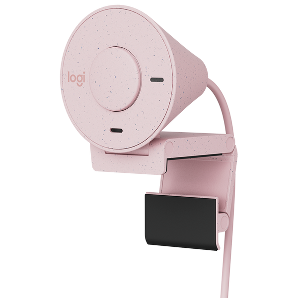 Веб-камера Logitech Brio 300 Rose (L960-001448), Розовый