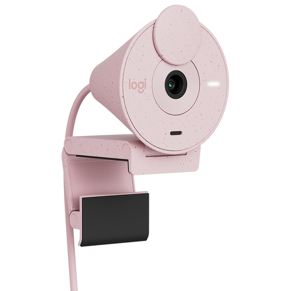 Веб-камера Logitech Brio 300 Rose (L960-001448), Розовый