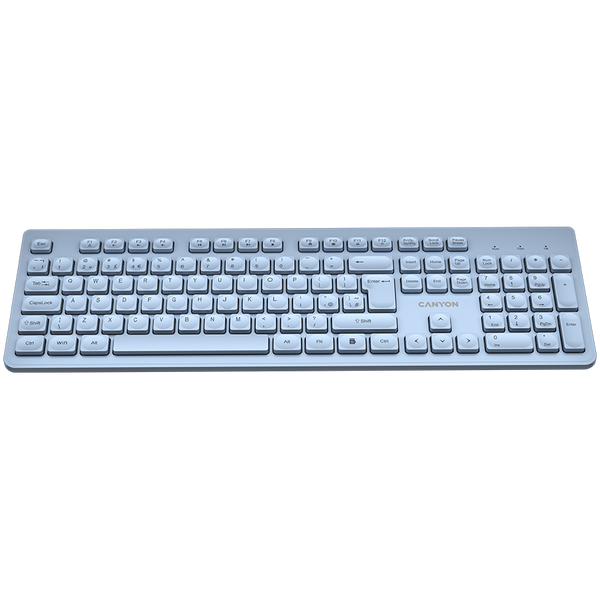Клавіатура CANYON HKB-W01 Синій (CNS-HKBW01BL)