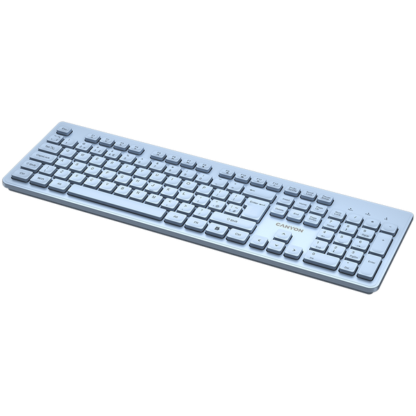 Клавіатура CANYON HKB-W01 Синій (CNS-HKBW01BL)