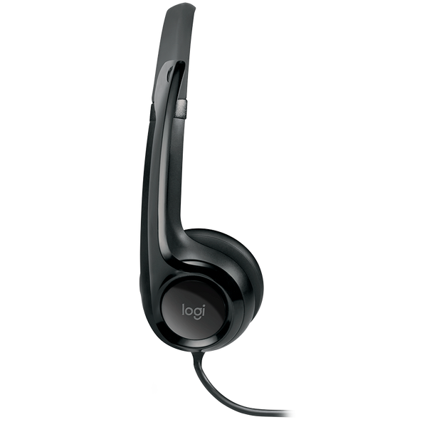 Гарнітура Logitech H390 Corded Headset Black (L981-000406), Чорний