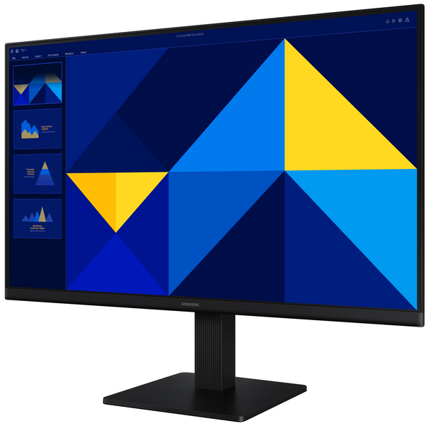 Монітор Samsung 24&Prime; Essential S3 S30GD FHD IPS 100 Гц HDMI, D-Sub (LS24D300GAIXCI)