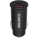 Автомобильное зарядное устройство CANYON C-20B03 Черный (CNS-CCA20B03) CNS-CCA20B03 фото