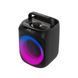 Портативная колонка Canyon OnFun 6 Party Speaker 40 Вт Bluetooth 6.0 с RGB-подсветкой, чёрная (CNE-PBSP6) CNE-PBSP6 фото