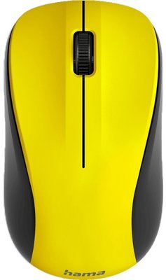 Миша Hama MW-300 WL, Yellow (00173023) - Suricom