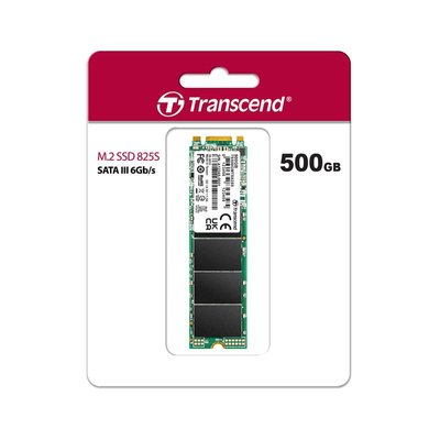Накопичувач SSD Transcend M.2 500GB SATA 825S TS500GMTS825S