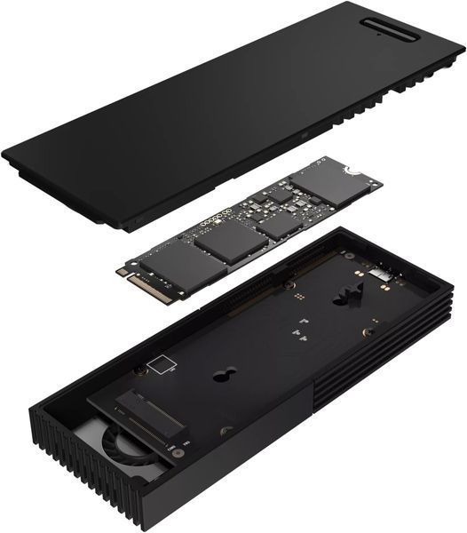Зовнішній корпус для SSD ASUS ProArt PA40SU USB4 40 Гбіт/с M.2 2230/2280 чорний (90DD0330-BA9010)