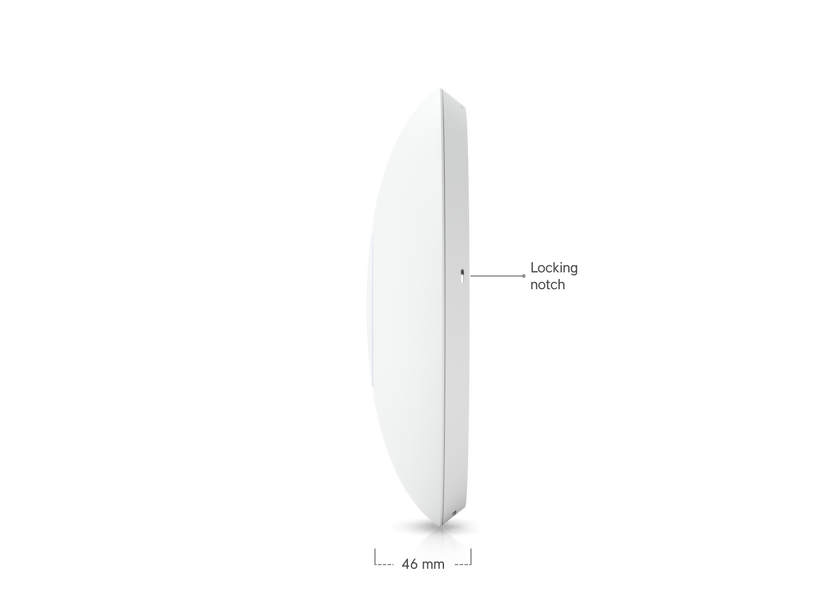 Точка доступу Ubiquiti UniFi U7 Pro Max Wi-Fi 7 8 потоків, 2,5 GbE, PoE+ (U7-PRO-MAX)